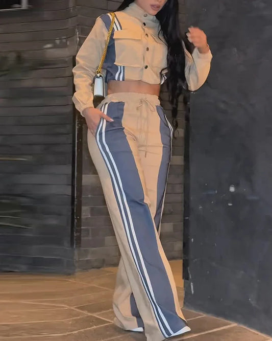 Cecilia | Casual Elegance Two-Piece Tracksuit
