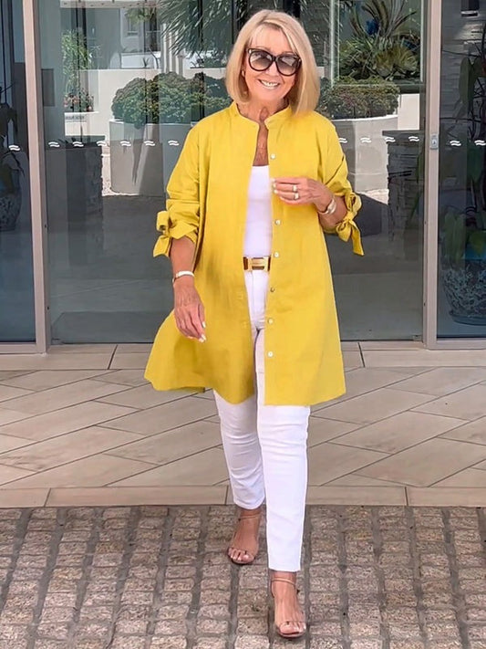 Eleanor Blake | Long Cotton Coat