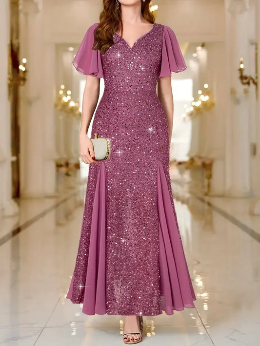 Aurora - Elegant Stylish Satin Dress