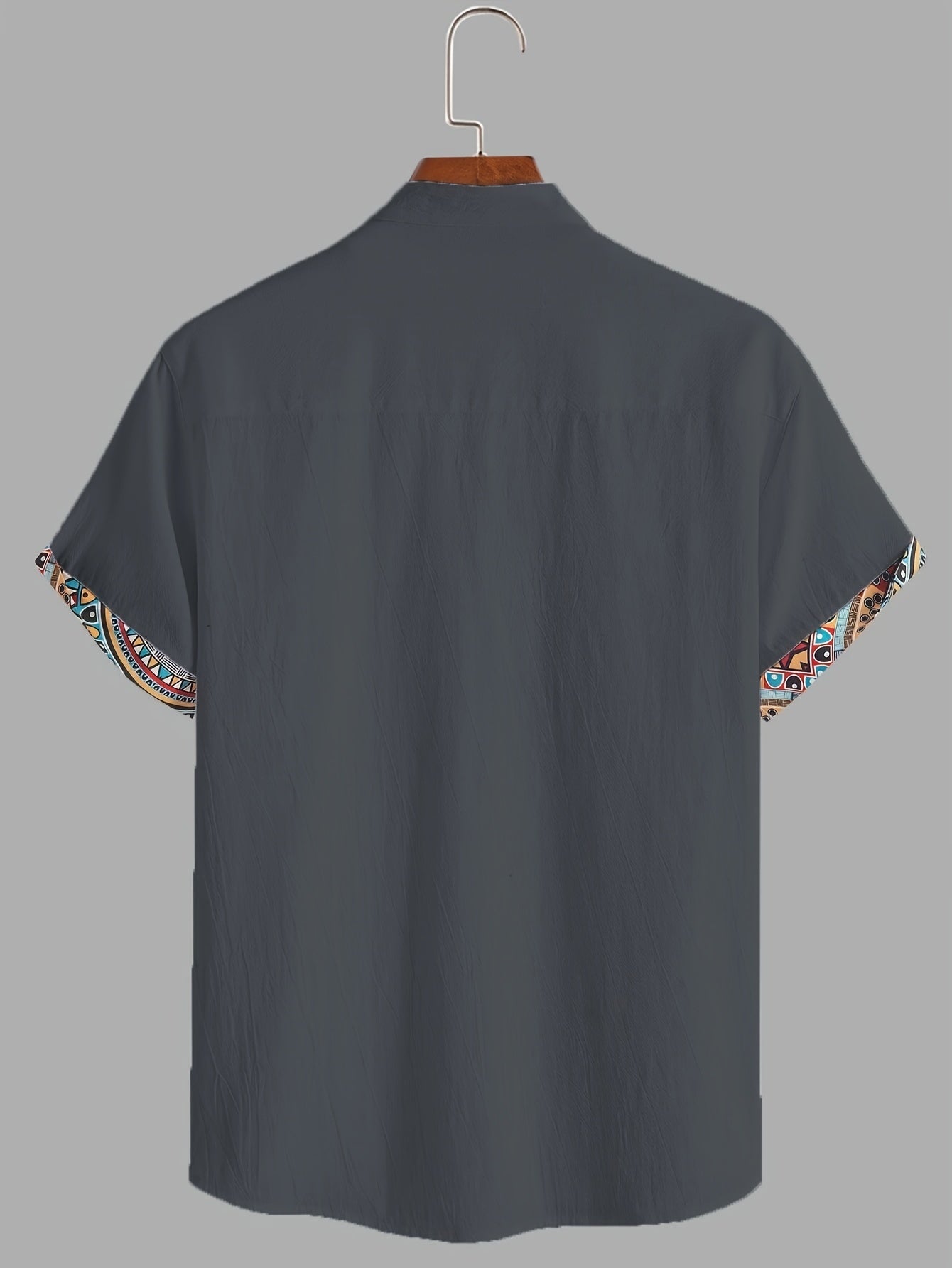Ezra Cole | Color Block Tribal Cotton Shirt