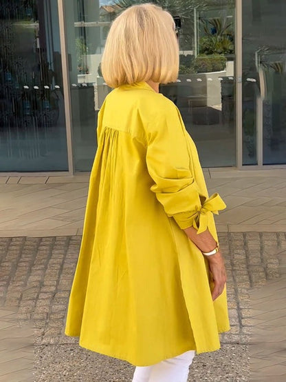 Eleanor Blake | Long Cotton Coat