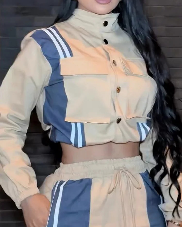 Cecilia | Casual Elegance Two-Piece Tracksuit
