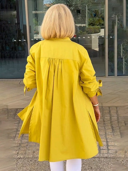 Eleanor Blake | Long Cotton Coat