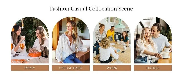 Talyra – Casual Oversized V-Neck Tunic Top