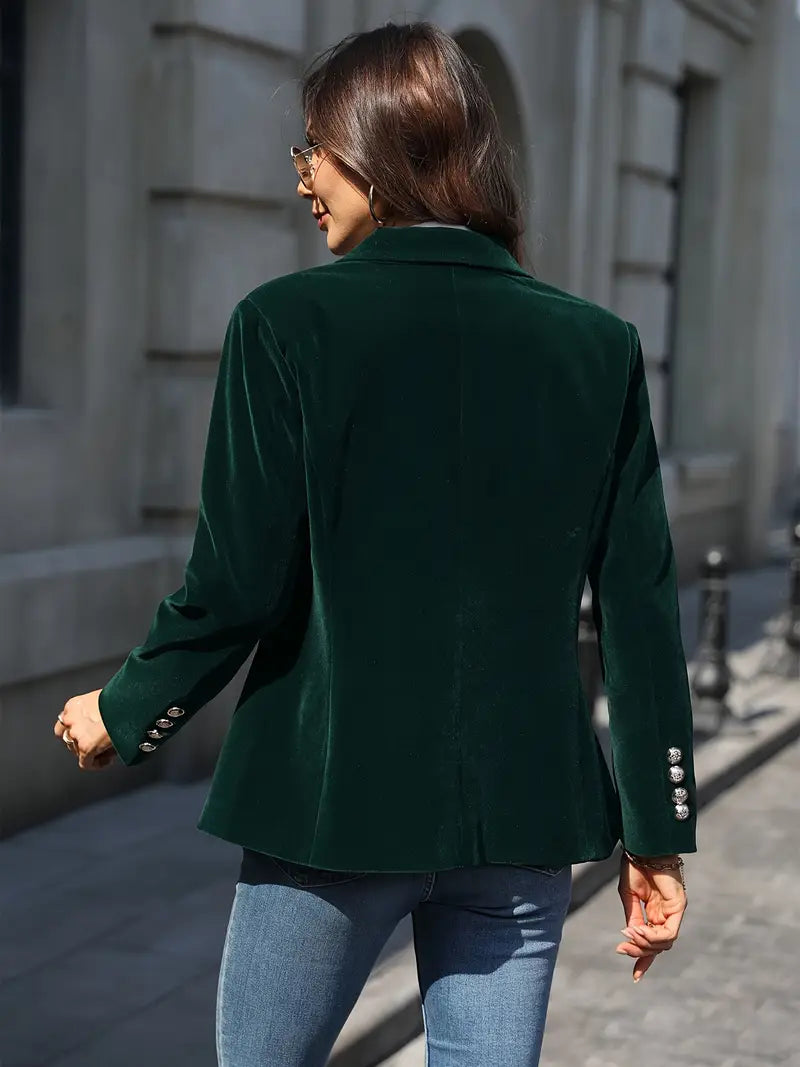 Faith | Elegant velvet blazer