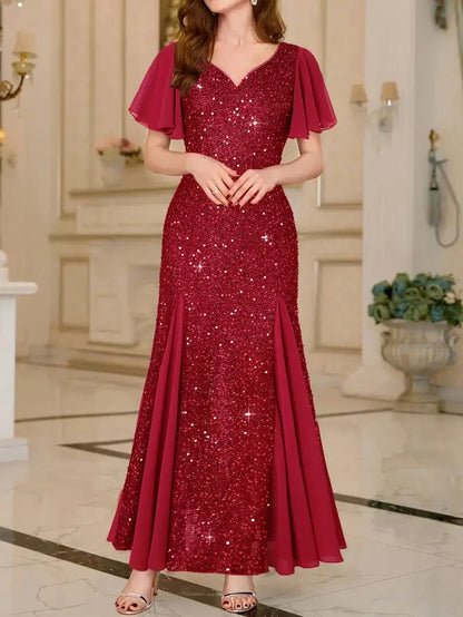 Aurora - Elegant Stylish Satin Dress