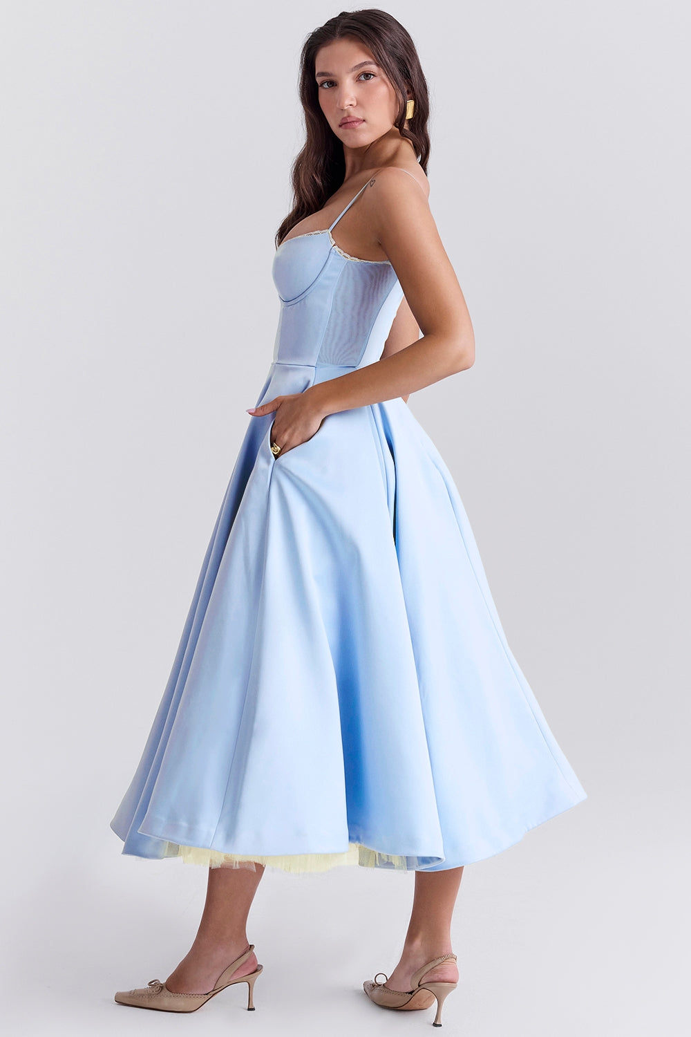 Odessa – Tulle Midi Dress