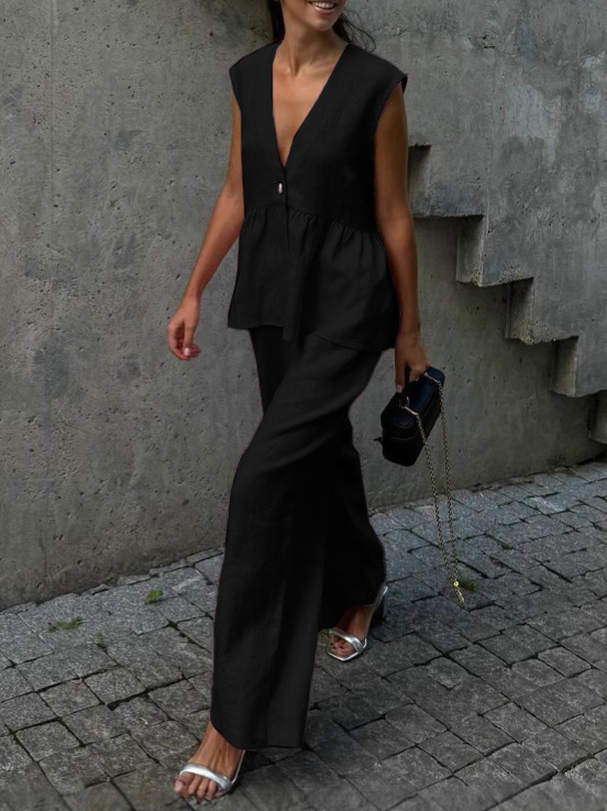 Sienna | Cotton Linen Two-Piece Set
