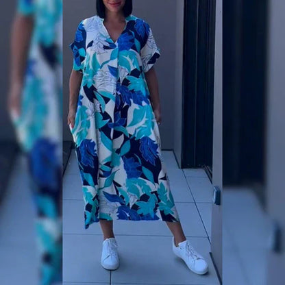 Ainsley – Elegant Floral Dress