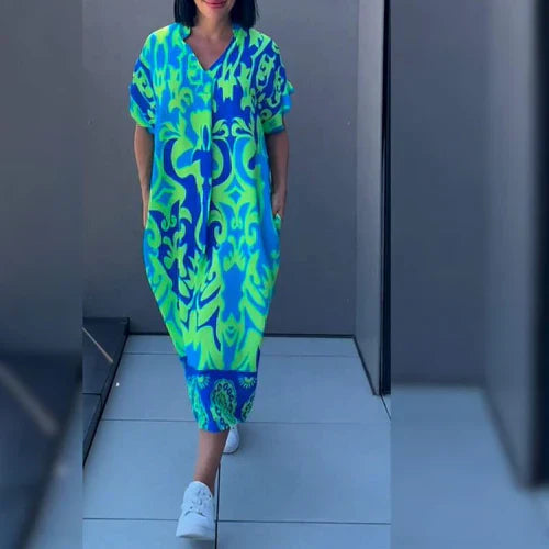 Ainsley – Elegant Floral Dress