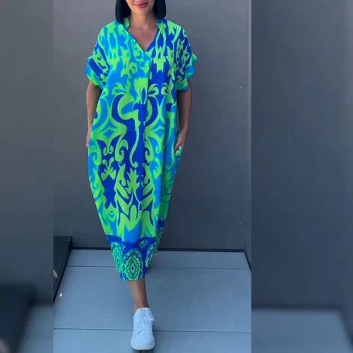 Ainsley – Elegant Floral Dress