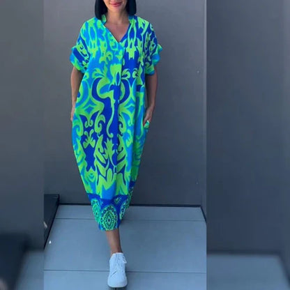 Ainsley – Elegant Floral Dress