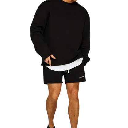 James | Long-Sleeved Shirt and Shorts Set