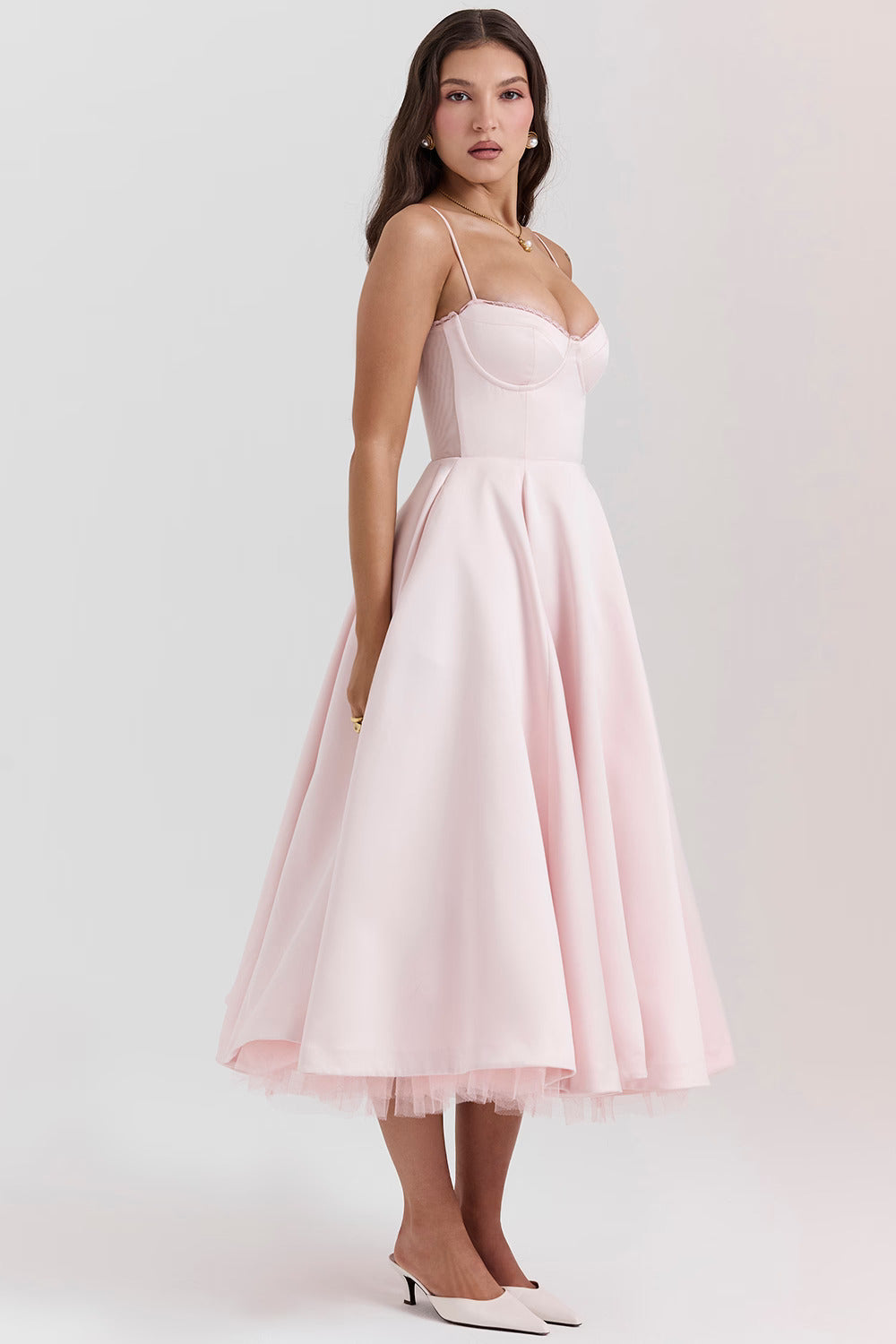 Amelia Grace | Flowy Midi Dress