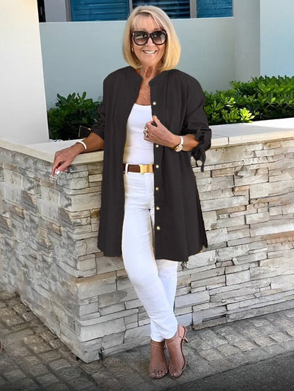 Eleanor Blake | Long Cotton Coat
