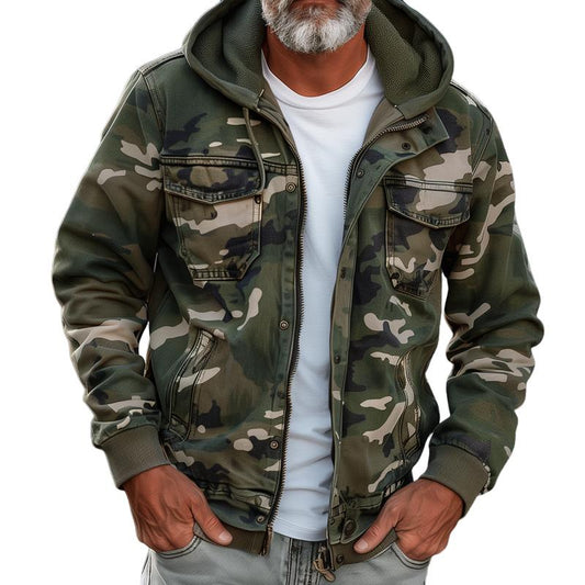 Carter | Military-Inspired Hooded Jacket