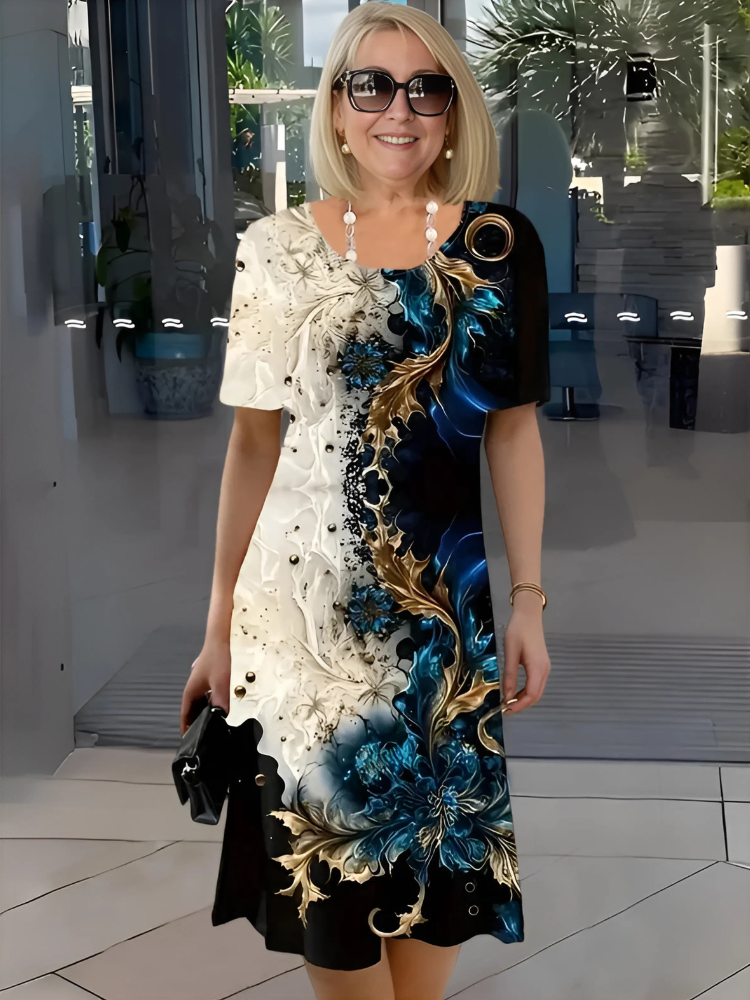 Iselda – Relaxed Floral Midi Dress
