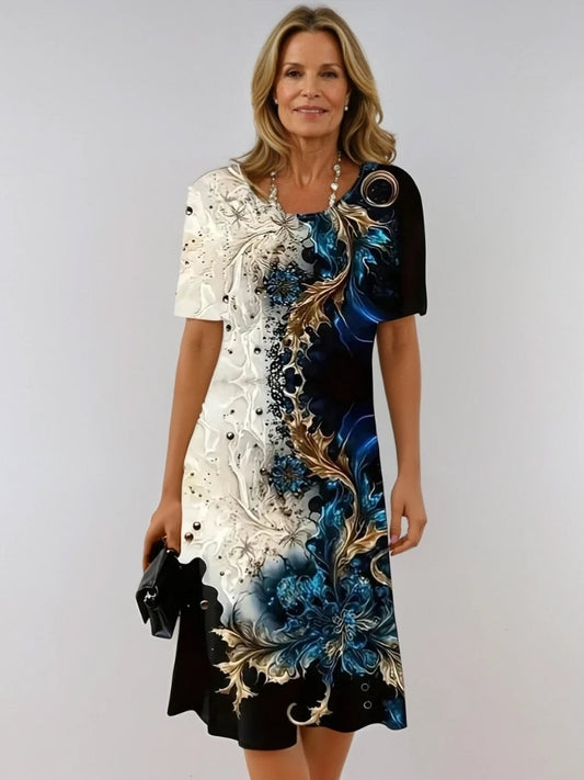 Iselda – Relaxed Floral Midi Dress