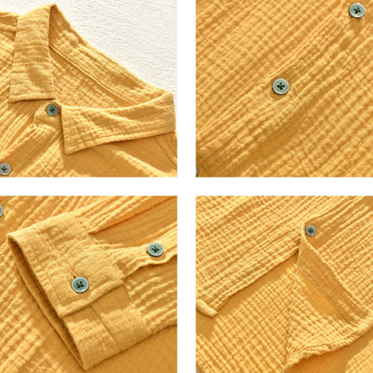 ETHAN - COTTON SHIRT WITH LONG SLEEVES