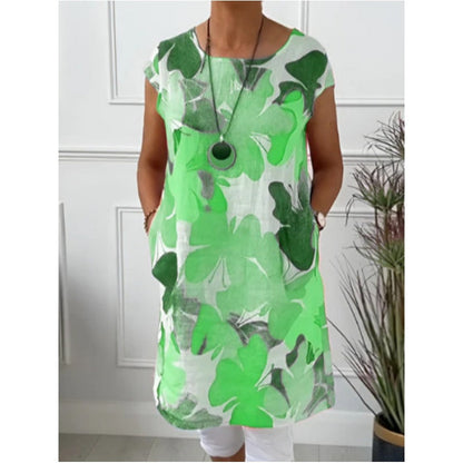 Trinity | Elegant round neck dress