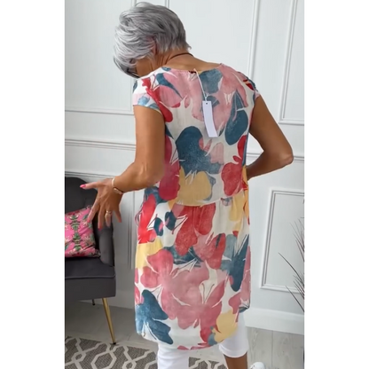 Trinity | Elegant round neck dress