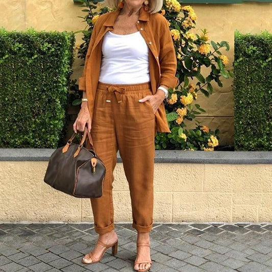 Ava Monroe | Blouse &amp; Pants Set