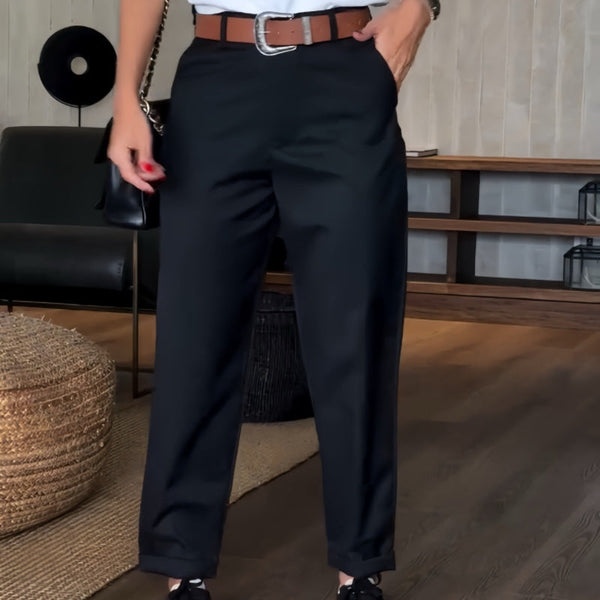 Dallas | STRIPED SUIT PANTS