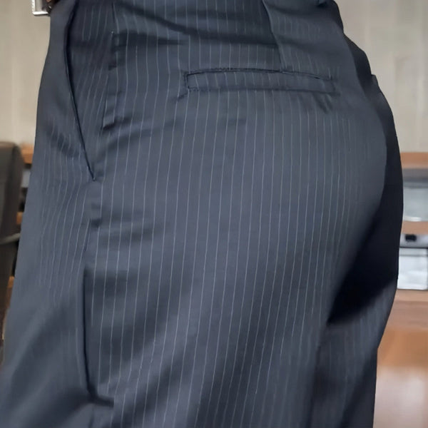 Dallas | STRIPED SUIT PANTS