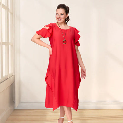 Casey | Relaxed Fit Dress with Flirty Sleeves