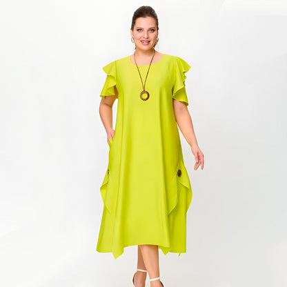 Casey | Relaxed Fit Dress with Flirty Sleeves