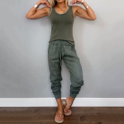 Chloe Harper | Two-Piece Solid Color Set