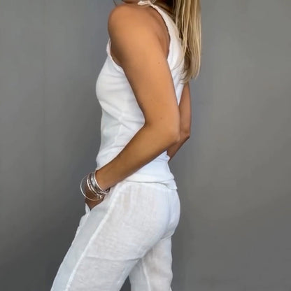 Chloe Harper | Two-Piece Solid Color Set