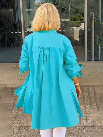 Eleanor Blake | Long Cotton Coat