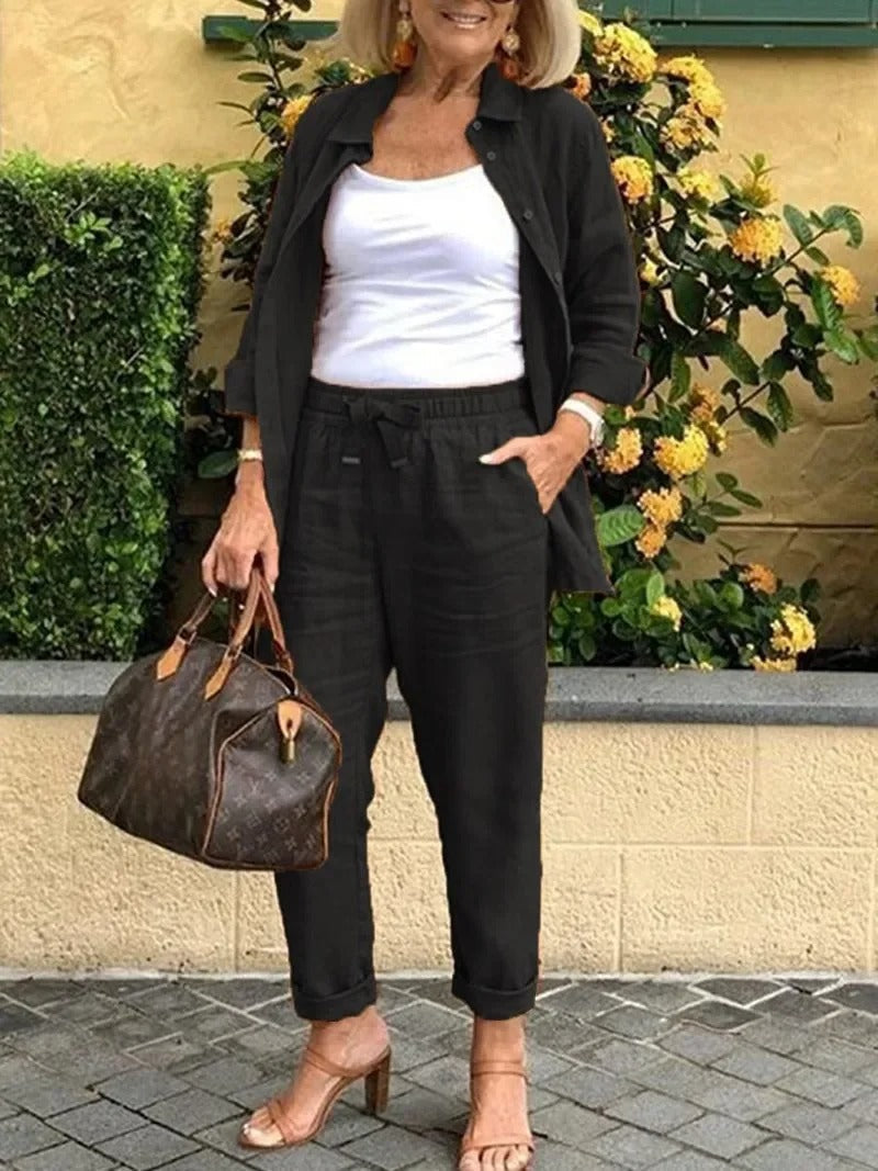 Ava Monroe | Blouse &amp; Pants Set