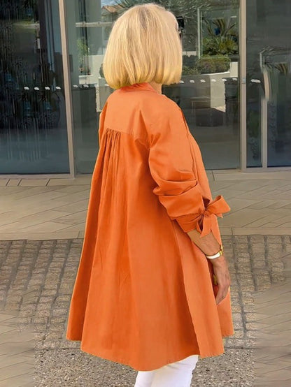 Eleanor Blake | Long Cotton Coat