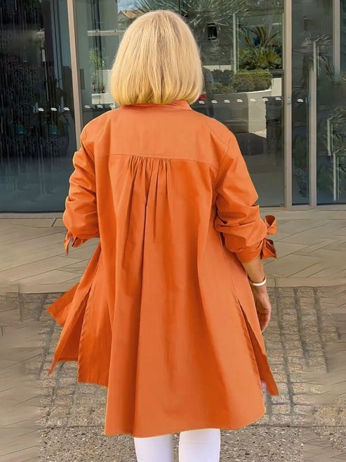 Eleanor Blake | Long Cotton Coat